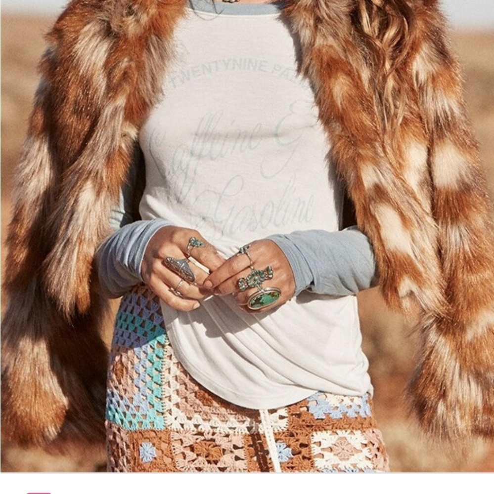 Spell & The Gypsy Collective Nomad Faux Fur jacket
